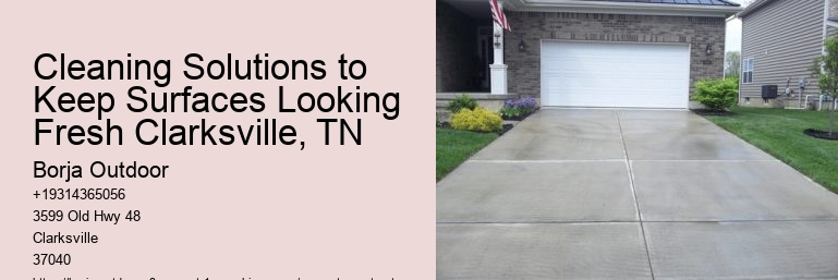 Cleaning Solutions to Keep Surfaces Looking Fresh Clarksville, TN