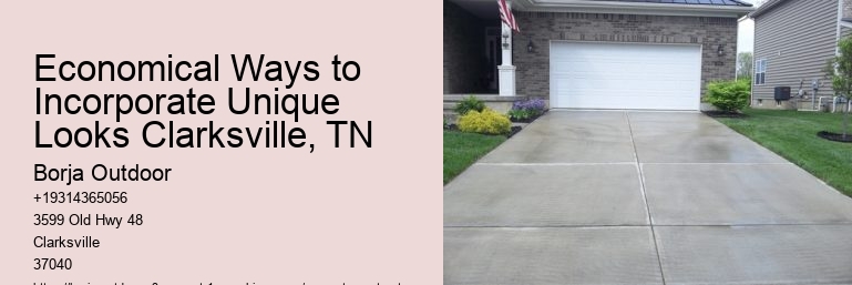 Economical Ways to Incorporate Unique Looks Clarksville, TN