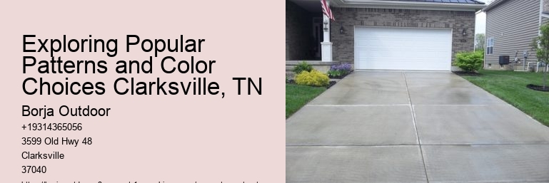 Exploring Popular Patterns and Color Choices Clarksville, TN