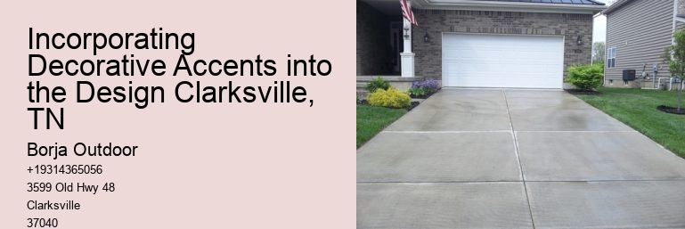 Incorporating Decorative Accents into the Design Clarksville, TN