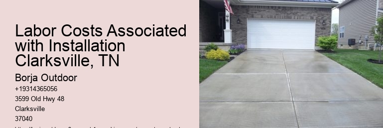 Labor Costs Associated with Installation Clarksville, TN