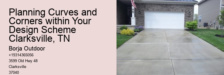 Planning Curves and Corners within Your Design Scheme Clarksville, TN