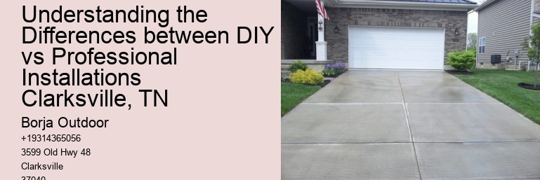 Understanding the Differences between DIY vs Professional Installations Clarksville, TN