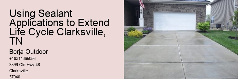 Using Sealant Applications to Extend Life Cycle Clarksville, TN